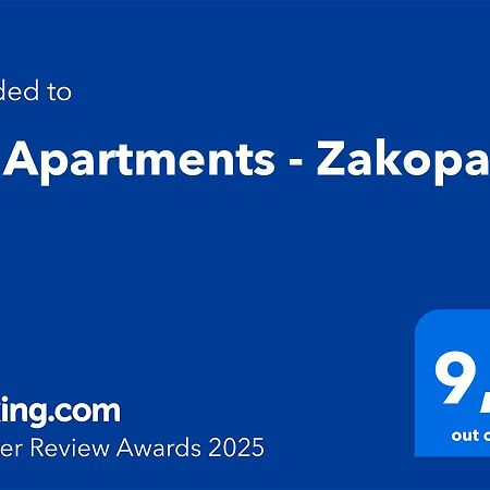4U Apartments - Zakopane Eksteriør bilde